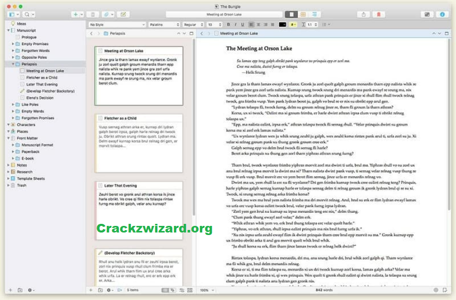 Scrivener Crack